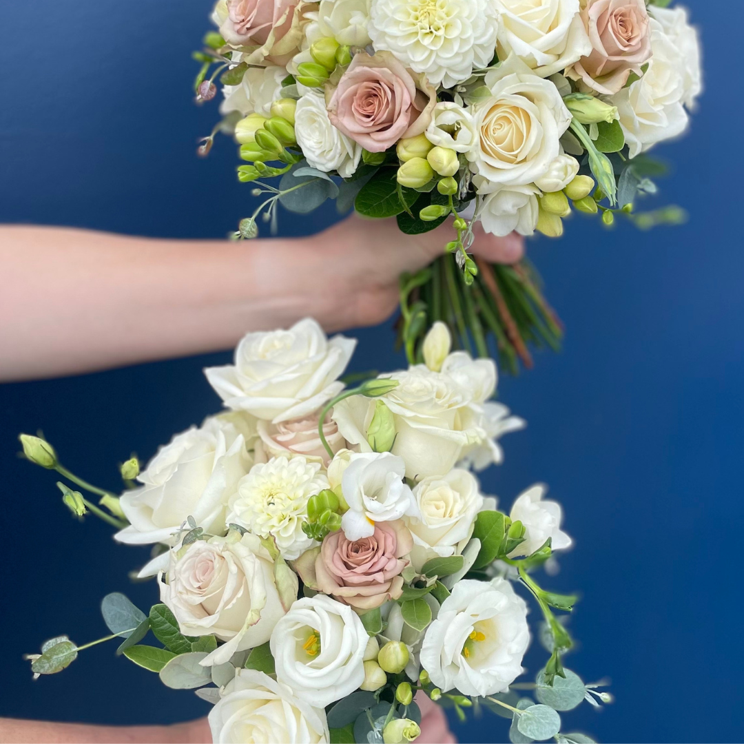 Bridesmaids Bouquet Classic Babe Amy's Wedding Flowers NZ